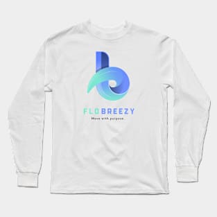 The FloBreezy logo Long Sleeve T-Shirt